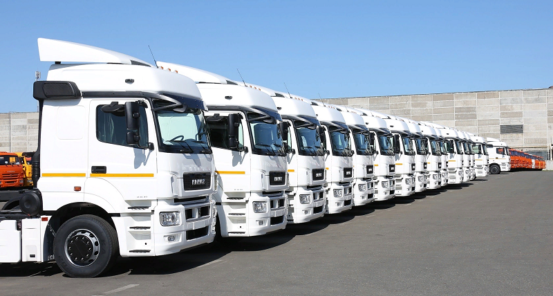 продажи новых грузовиков